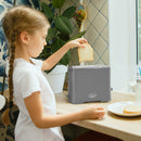 Quest 2 Slice Plastic Toaster - Grey