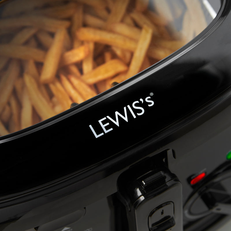 Lewis's Deep Fat Fryer 2.5L - Black