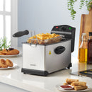 Lewis's Deep Fat Fryer 3L - Stainless Steel
