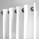 Lewis's Eclipse Blackout Eyelet Curtains - White
