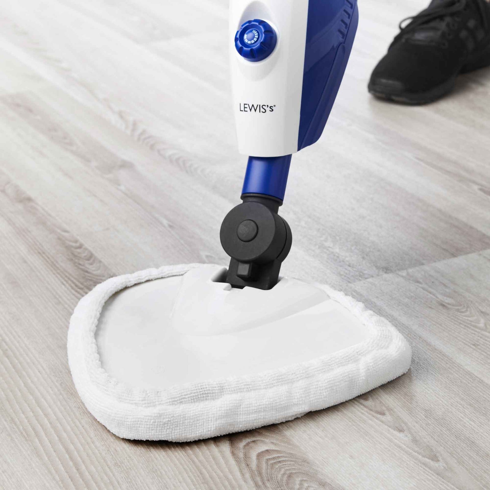 Lewis's 10 in 1 1500W Steam Mop Home Electric Cleaning Appliance Wood