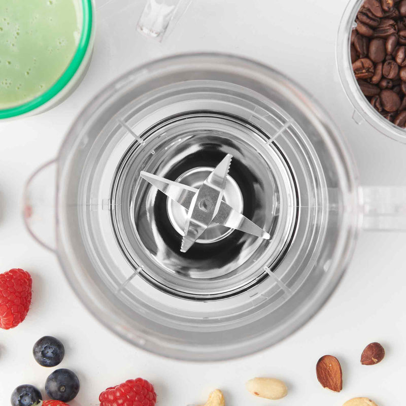 Lewis's 8-in-1 Multi Jug Power Blender with 1L Jug, Bottle, Blending Cup and 4 Drinking Cups