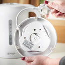 Lewis's Manhattan Jug Kettle 1.7L 3KW - White