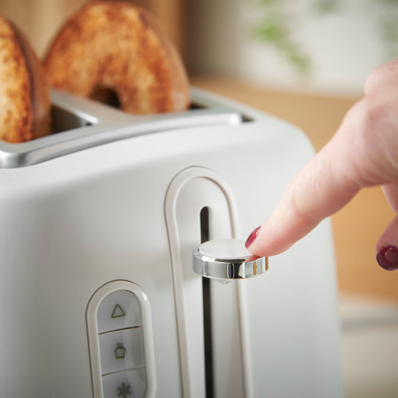 Lewis's Manhattan 2 Slice Toaster - White