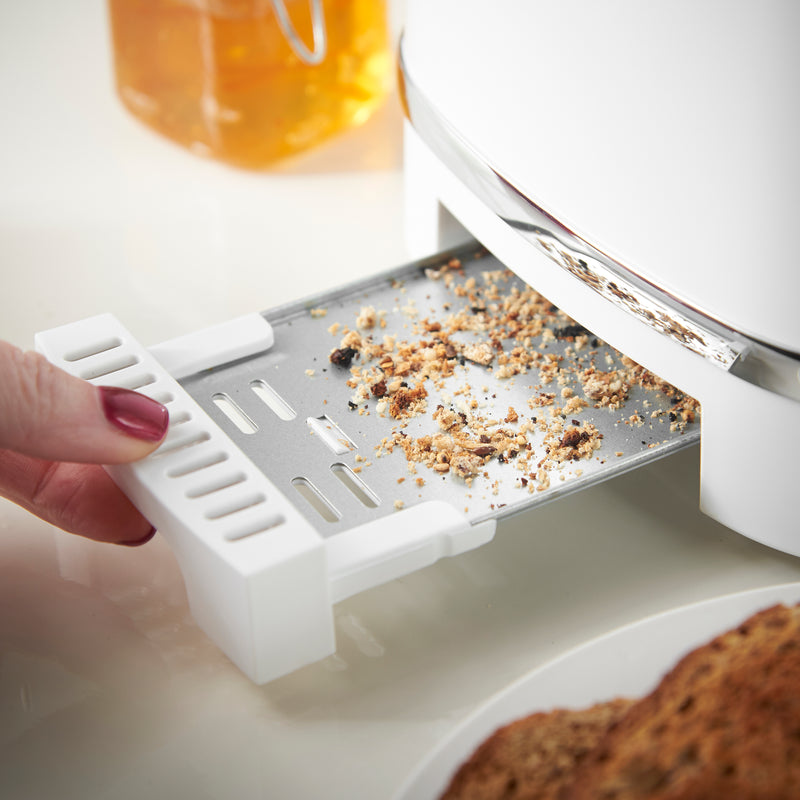 Lewis's Manhattan 2 Slice Toaster - White