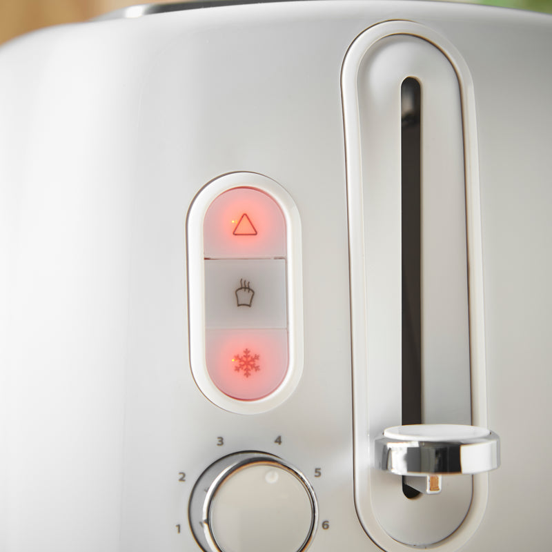 Lewis's Manhattan 2 Slice Toaster - White