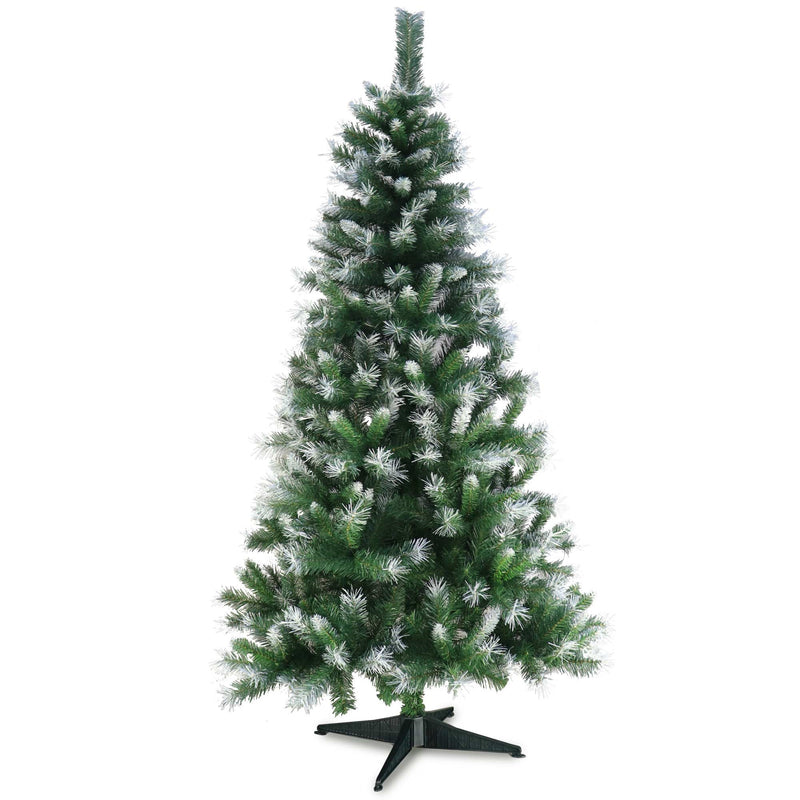 Christmas Sparkle Artificial Frostine Tree 6ft 1.8m - Green