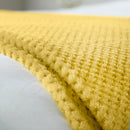 Lewis's Super Soft Waffle Throw - Ochre