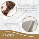 Lewis's Satin Feel 2 Pack Pillowcases - Ivory