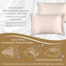 Lewis's Satin Feel 2 Pack Pillowcases - Pink