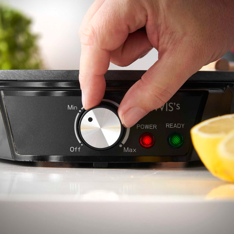 LEWIS'S 1200W Electric Pancake & Crepe Maker