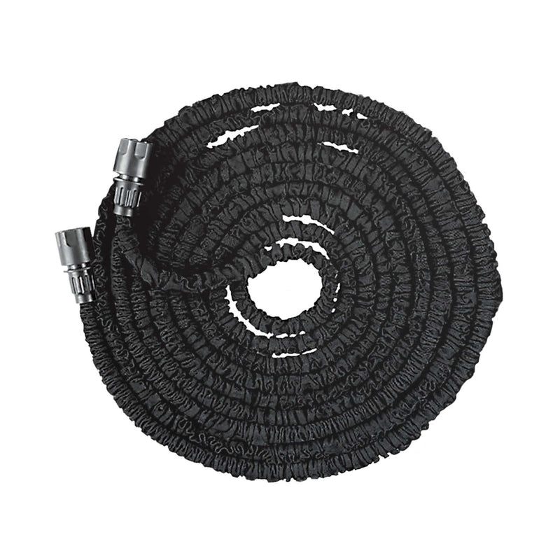 Silver & Stone Garden Expanding Hose 30m with Spray Gun and Fittings
