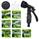Silver & Stone Garden Expanding Hose 30m with Spray Gun and Fittings
