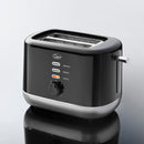 Quest 2 Slice Toaster Black and Silver