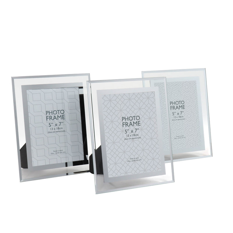 Lewis's Photo Frames Silver Set of 3