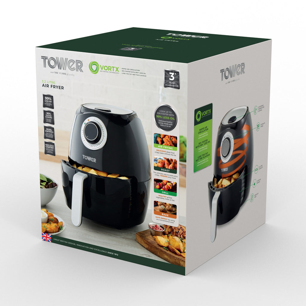 Tower 3.2 sales litre air fryer