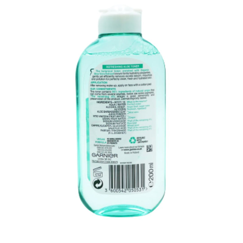 Garnier SkinActive Aloe Refreshing Toner 200ml