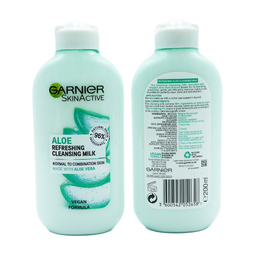 Garnier Natural Aloe Extract Cleansing Milk