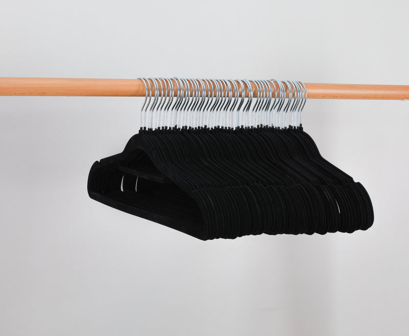Lewis's Clothes Hangers Pack of 50 - Velvet