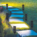 Silver & Stone Outdoor Solar Stake Silhouette Lights - 6 Pack