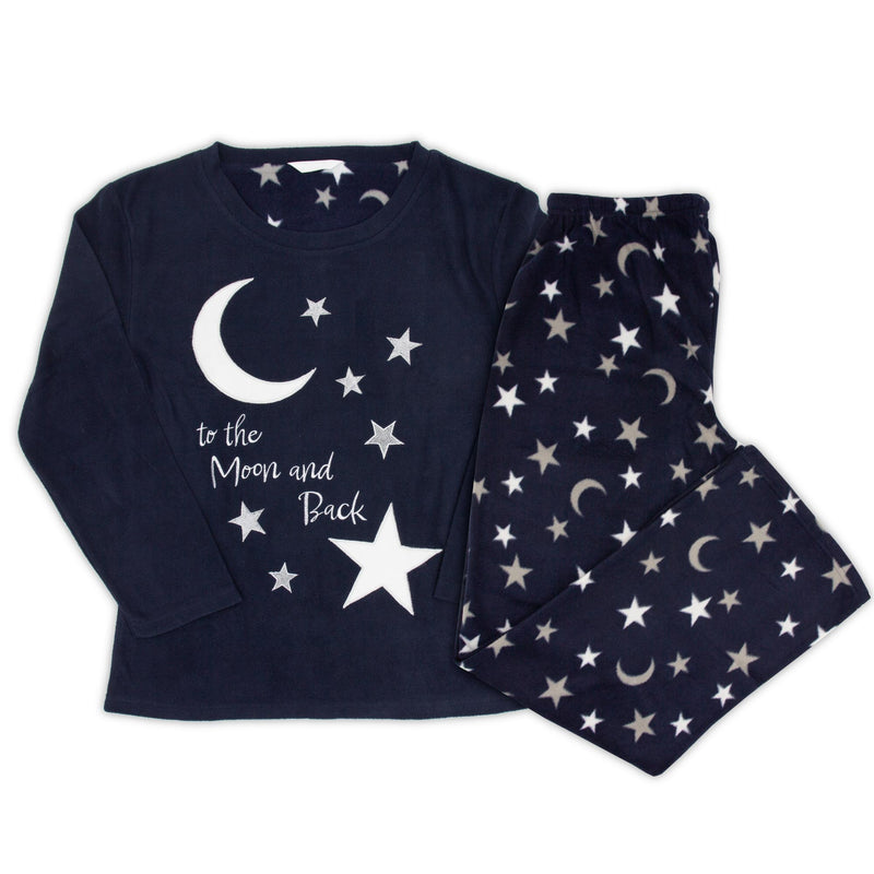 Tru Ladies To The Moon and Back Fleece Pyjama