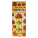 Citronella 10 Pack Boxed Tealights 4 hour- Outdoor use only