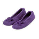 Totes Terry Ballet Womens Slippers - Purple