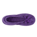 Totes Terry Ballet Womens Slippers - Purple
