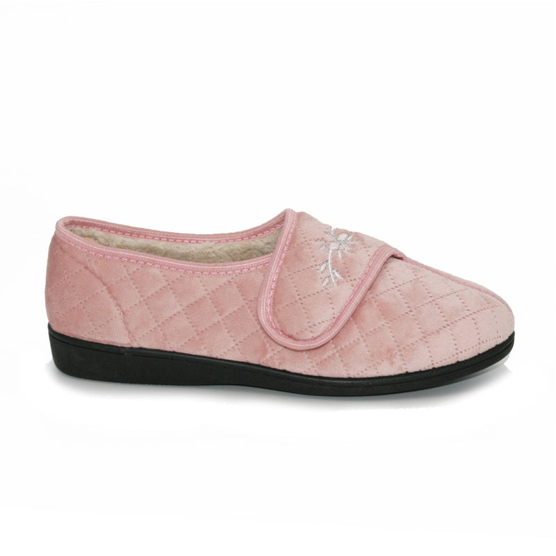 Sleep Boutique Womens Mary Full Slippers - Pink