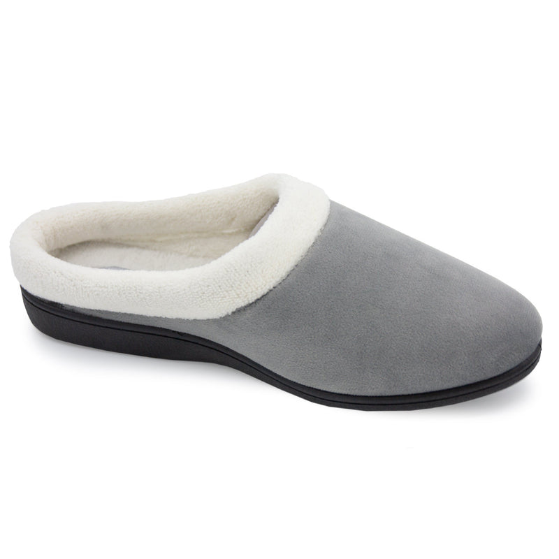 Sleep Boutique Womens Shelly Mule Slippers - Grey