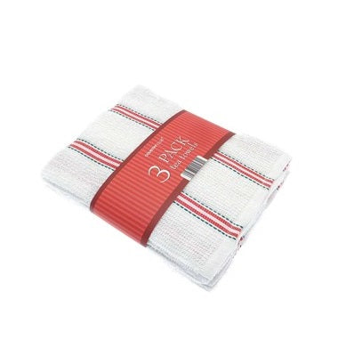 Christmas Country Club Tea Towels Pack of 3 - Festive