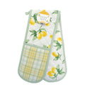 Country Club Novelty Design Double Oven Glove - Lemons