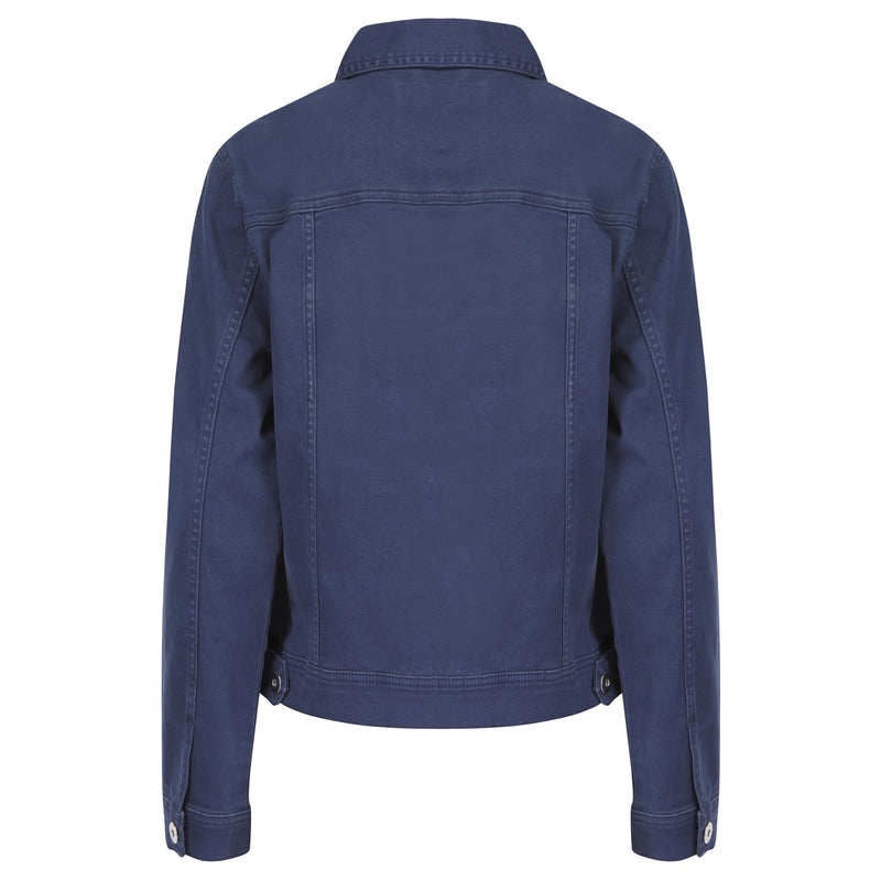 Amara Reya Outwear Twill Jacket - Blue Indigo