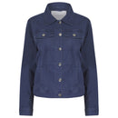 Amara Reya Outwear Twill Jacket - Blue Indigo