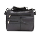 Diva Creations Leather Shoulder Bag Multi Pocket