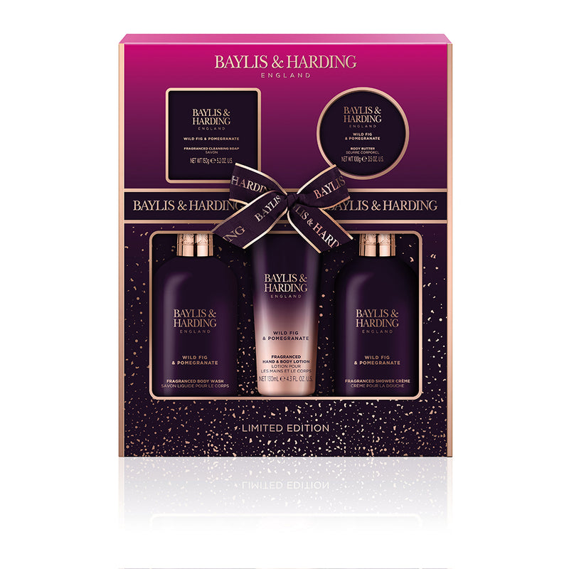 Baylis & Harding Signature Collection Perfect Pamper Gift Pack - Wild Fig & Pomegranate
