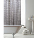 Country Club Shower Curtain - 3D Design Smoke Grey