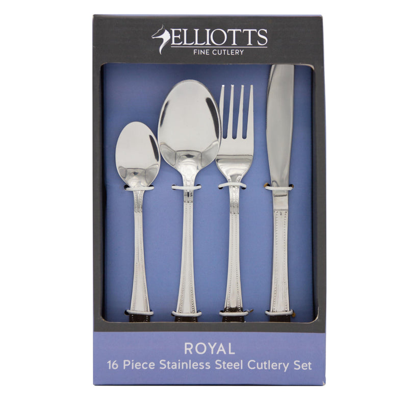 Elliotts Fine Cutlery Royal 16 Piece Cutlery Set