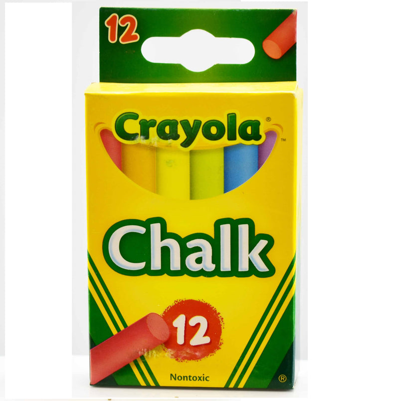 Crayola Chalk Colour (12pk)