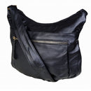 Front Zip Shoulder Bag