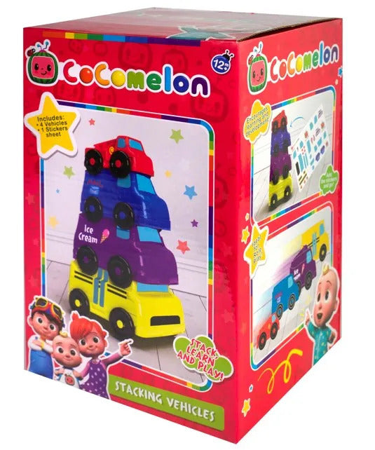 Cocomelon Stacking Vehicles