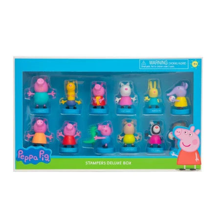 Peppa Pig Pencil Toppeez 12 Pack Deluxe Box