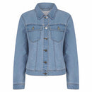 Amara Reya Outwear Denim Jacket - Light Blue Wash