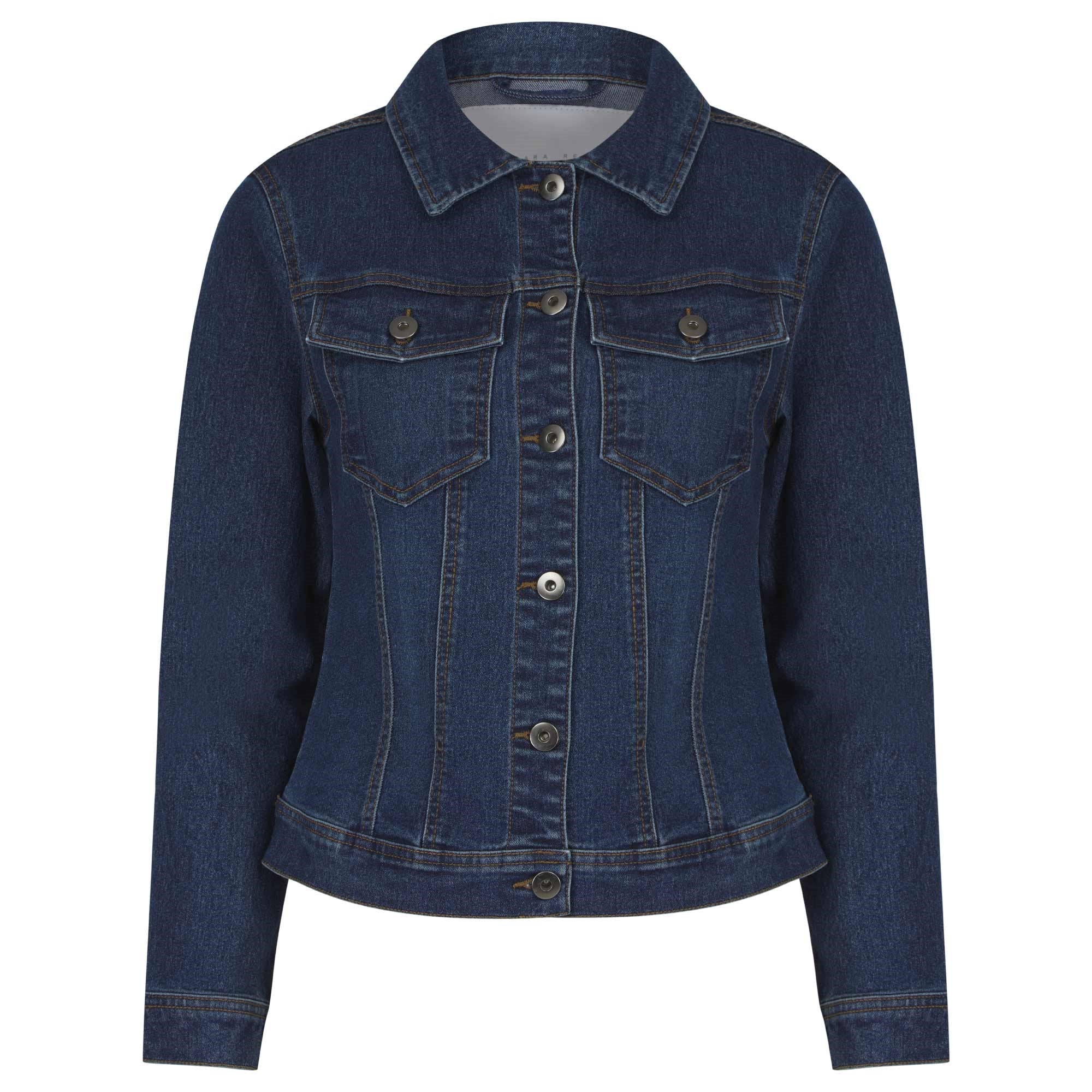 Amara Reya Outwear Denim Jacket - Indigo Wash