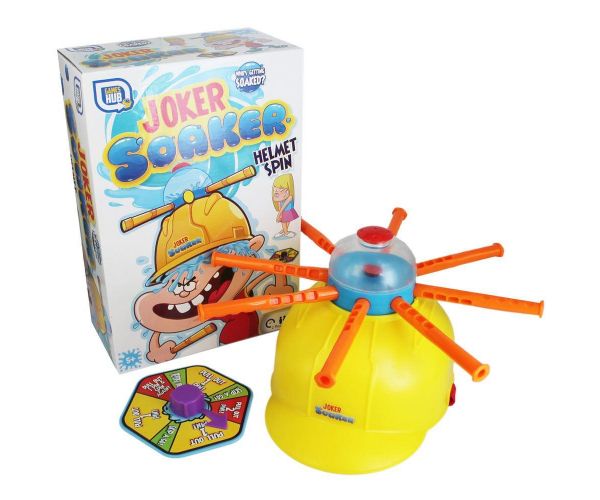 Joker Soaker Helmet Spin Game