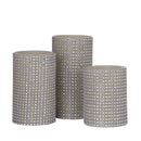 Diamante Candles LED Set of 3