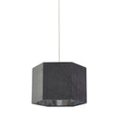 Easifit Light Shade Hexagonal Soft Velvet in Grey