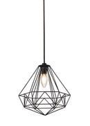 Easifit Light Shade Geo Black Wire