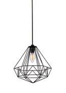 Easifit Light Shade Geo Black Wire