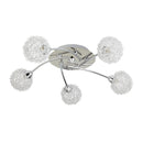 Ceiling Fitting Light Chrome & Aluminium - 5 lights